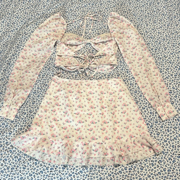 Tiger Mist Iva + Francoise Floral Skirt Set - Picture 7 of 10